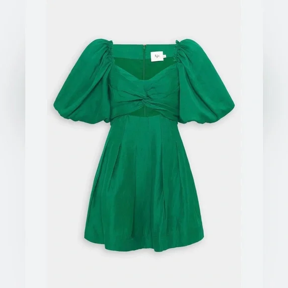 Aje Green Mini Dress Size AU10/US6